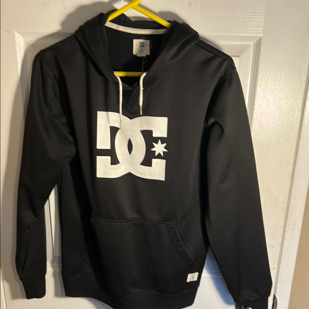 DC Black and White Logo Hoodie